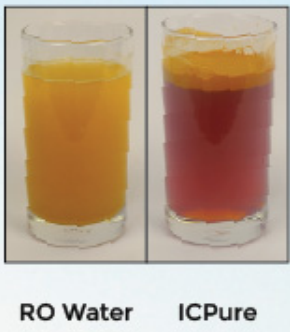 Somawa Haldi Test showing turmeric dissolving quickly in antioxidant alkaline water for better solubility and absorption