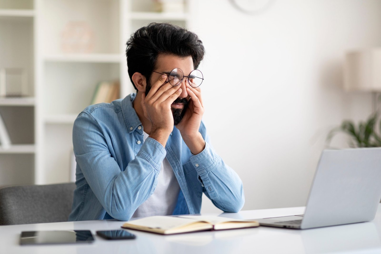 A tired individual revitalized by Somawa Ionizer Water, showcasing the transformation from fatigue to energy.