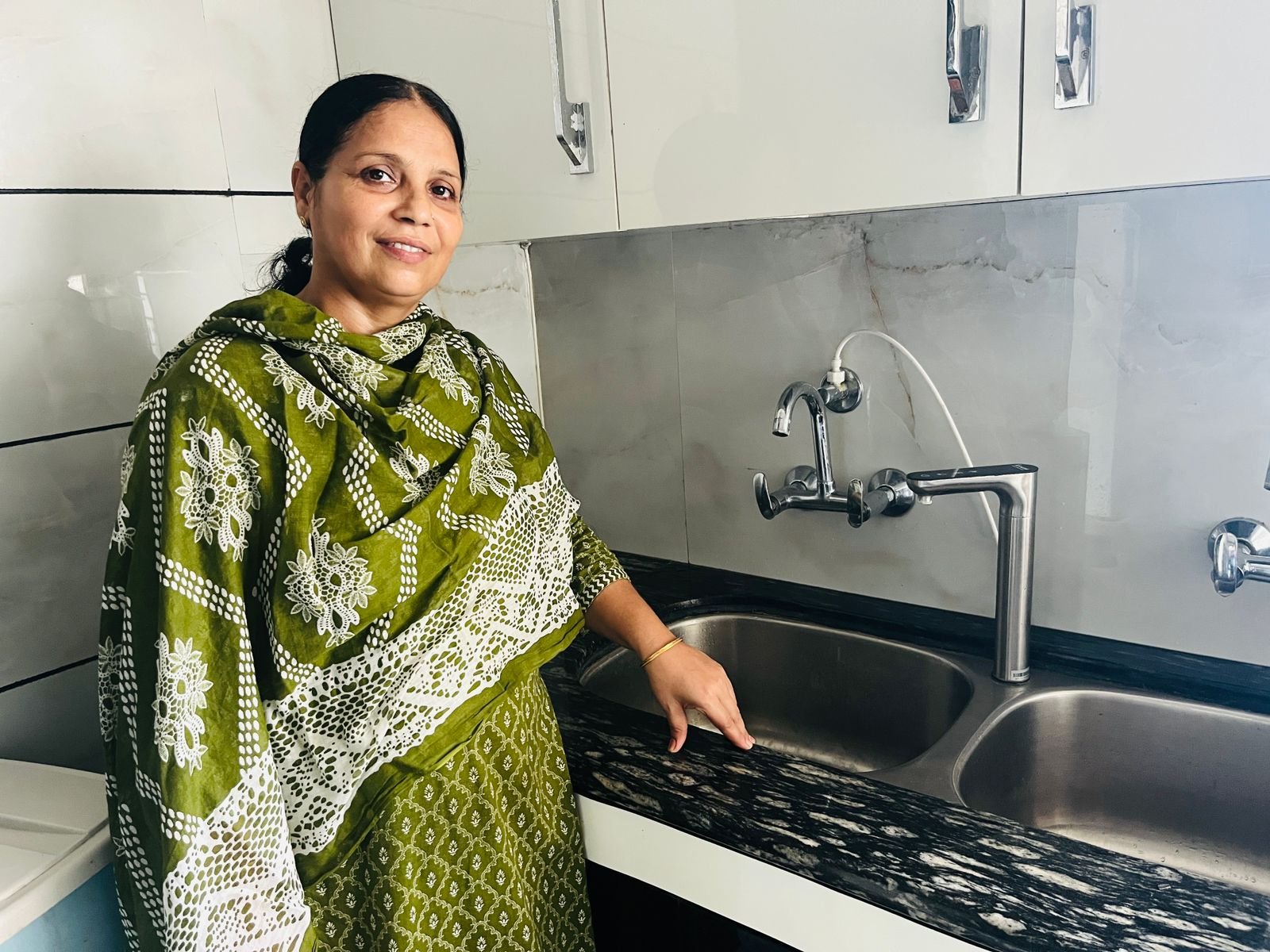 Customer testimonial for Somawa water purifiers, highlighting satisfaction and trust.