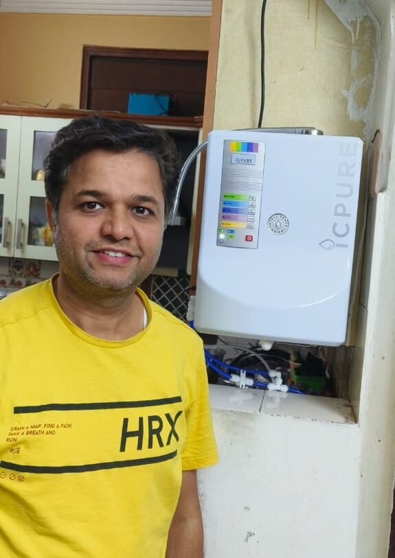 Customer testimonial for Somawa water purifiers, highlighting satisfaction and trust.