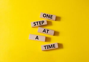 A single step leading forward, symbolizing the final move toward better health with Somawa Ionizer Water.