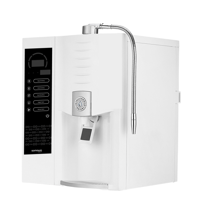 Udaka Somawa Udaka water purifier featuring advanced technologies and sleek design.
