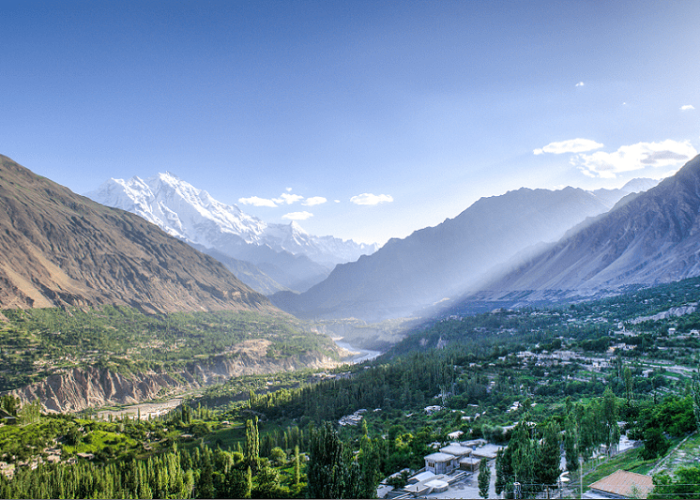 Hunza Valley Somawa water system delivering premium hydration for family wellness
